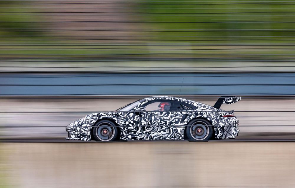 Porsche testează noul 911 Cup pentru competiții. Debut în 2026 - Poza 10