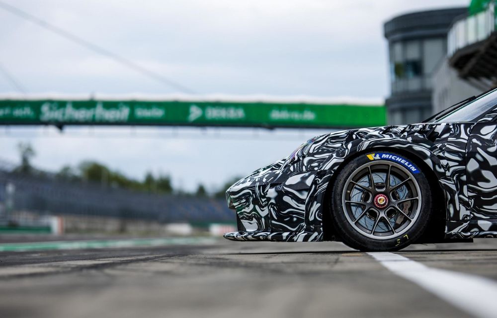 Porsche testează noul 911 Cup pentru competiții. Debut în 2026 - Poza 12