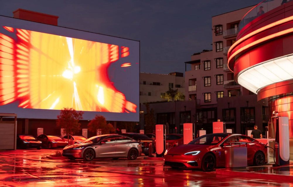 Elon Musk deschide primul restaurant Tesla - Poza 3