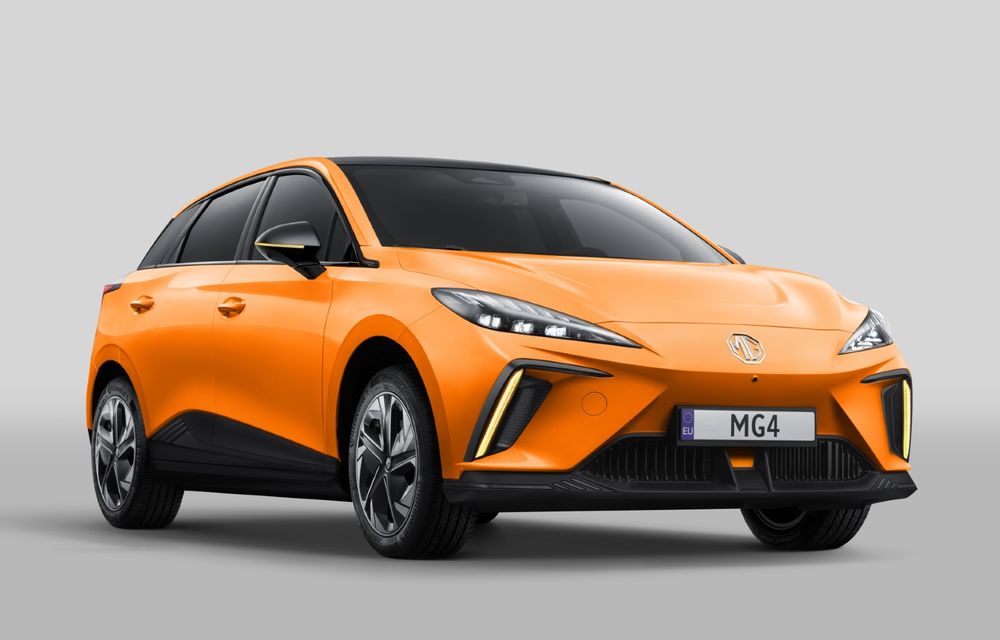 MG pregătește un facelift pentru electricul MG4. Data lansării, confirmată - Poza 1