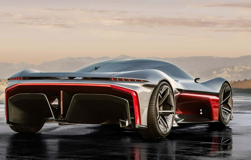 Noul concept Chevrolet California Corvette: supercar electric american - Poza 8