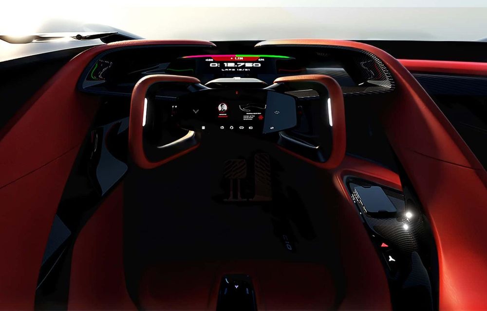 Noul concept Chevrolet California Corvette: supercar electric american - Poza 20