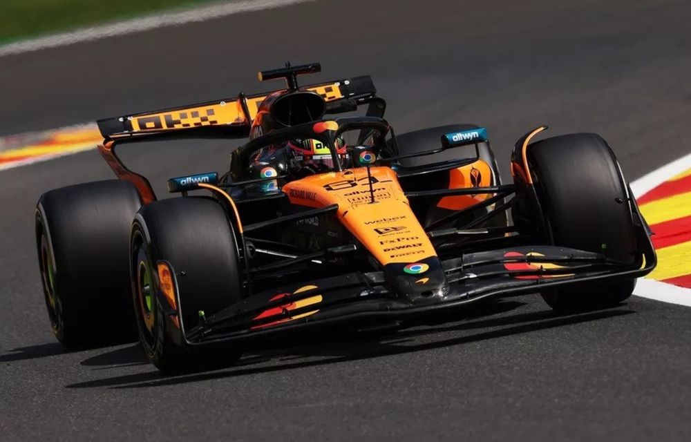 Formula 1: Oscar Piastri, cel mai rapid în antrenamentele din Belgia - Poza 1