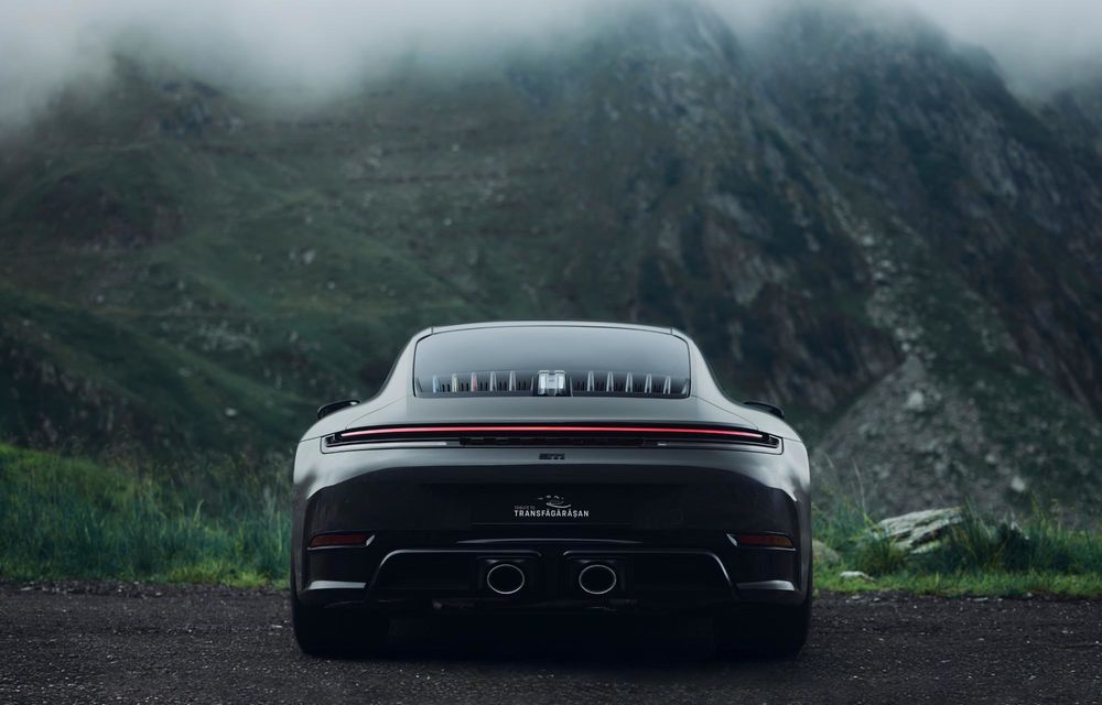 Porsche 911, ediție specială pentru România: omagiu adus celebrului Transfăgărășan - Poza 4