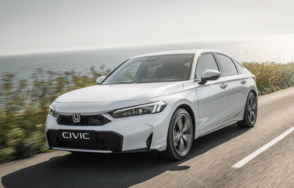 Honda Civic a primit un facelift: modificări estetice discrete - Poza 1
