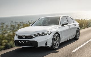 Honda Civic a primit un facelift: modificări estetice discrete