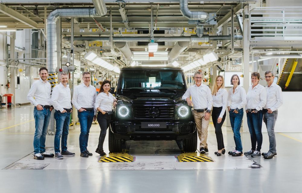 Mercedes-Benz Clasa G atinge borna de 600.000 de exemplare produse - Poza 1