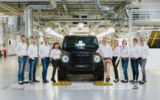 Mercedes-Benz Clasa G atinge borna de 600.000 de exemplare produse