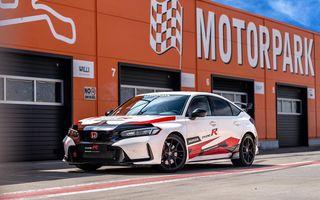 Honda Civic Type R, record pe MotorPark România