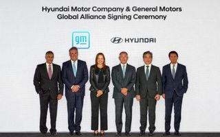 General Motors și Hyundai realizează un parteneriat pentru dezvoltarea a cinci vehicule