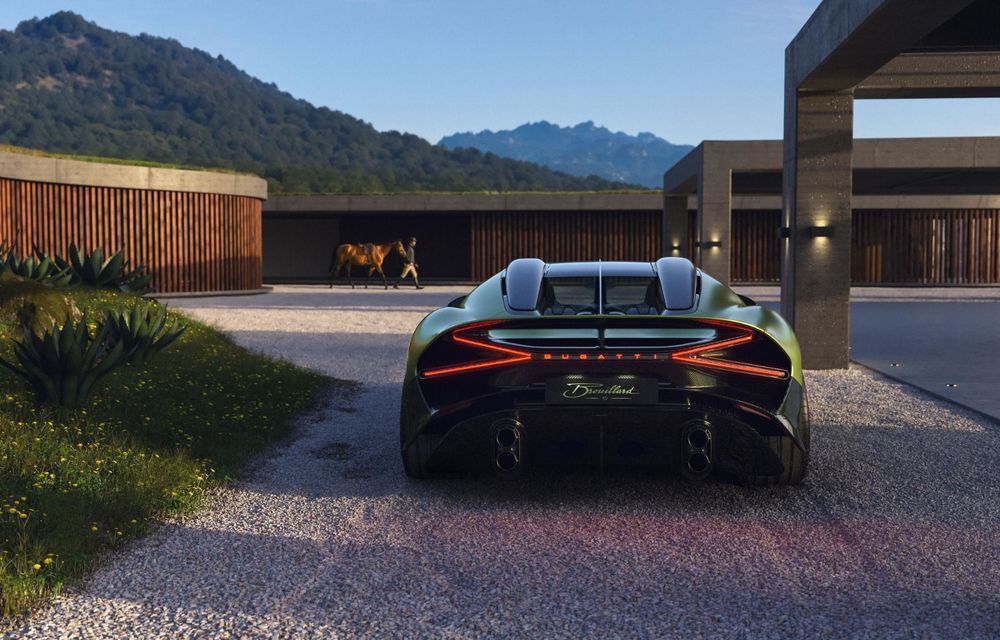 Noul Bugatti Brouillard: exemplar unicat cu motor W16 de 1600 CP - Poza 2