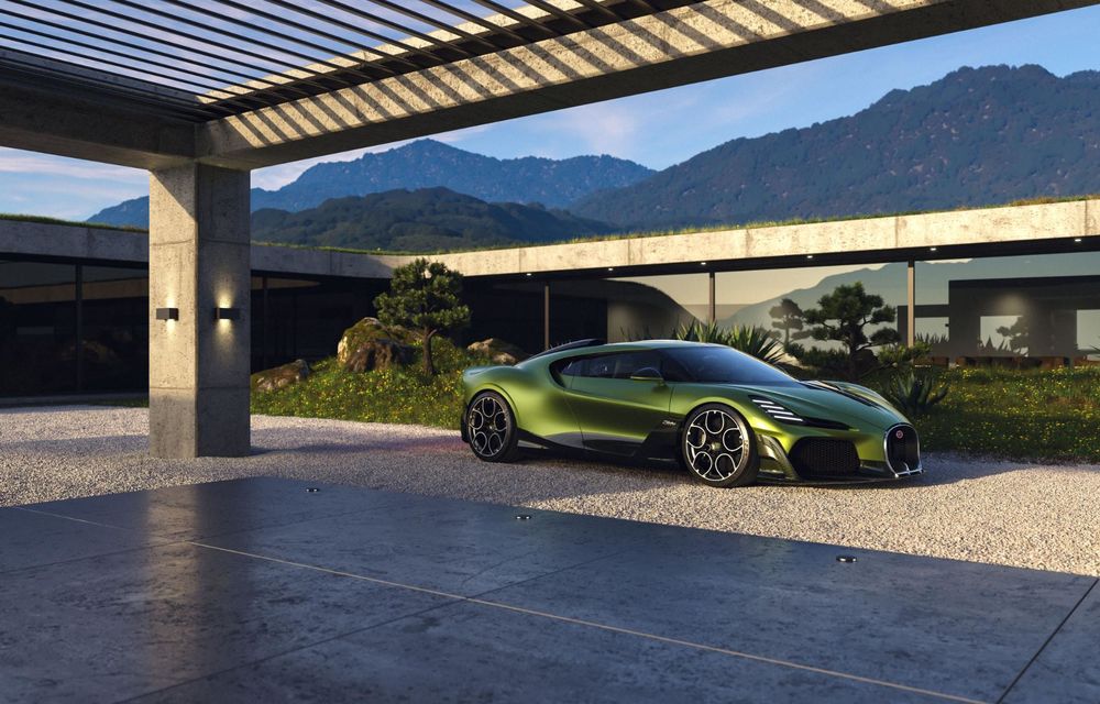 Noul Bugatti Brouillard: exemplar unicat cu motor W16 de 1600 CP - Poza 5