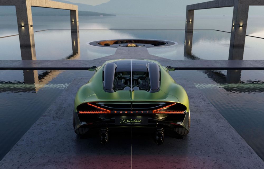 Noul Bugatti Brouillard: exemplar unicat cu motor W16 de 1600 CP - Poza 10