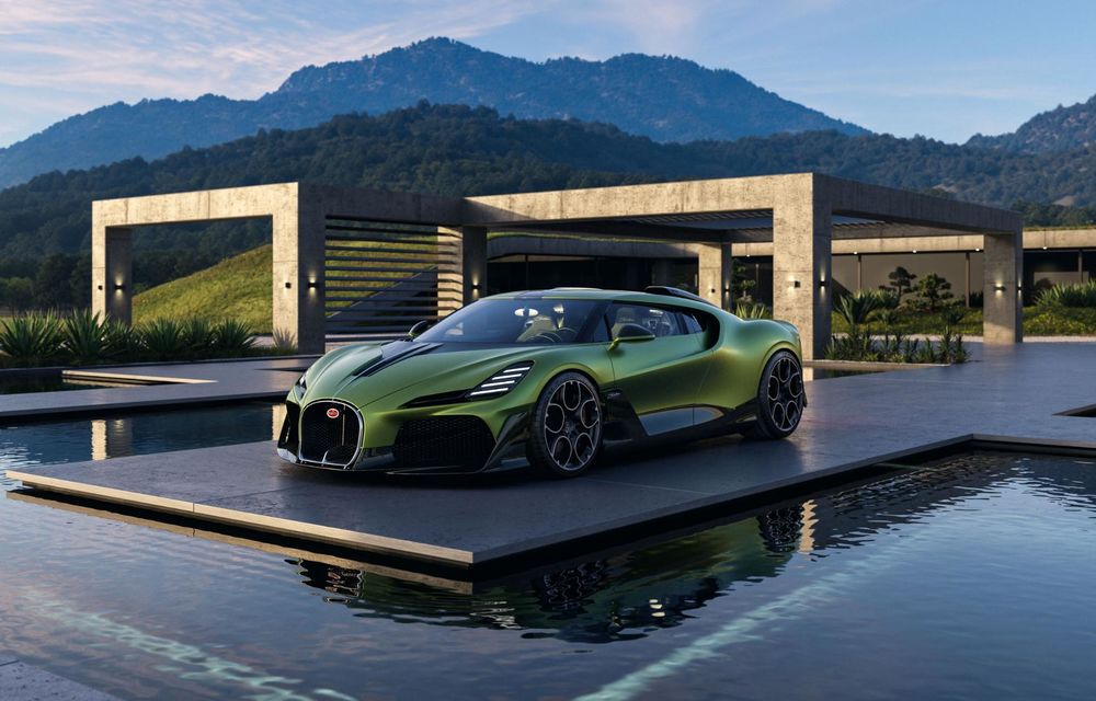 Noul Bugatti Brouillard: exemplar unicat cu motor W16 de 1600 CP - Poza 13