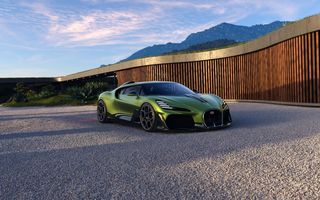 Noul Bugatti Brouillard: exemplar unicat cu motor W16 de 1600 CP