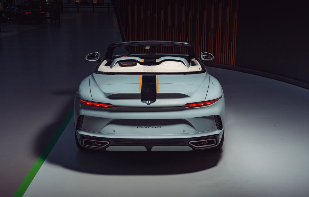 Noul Bentley Batur Convertible: decapotabilă cu motor W12 de 740 CP - Poza 3