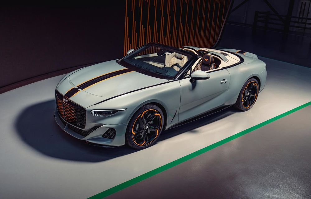 Noul Bentley Batur Convertible: decapotabilă cu motor W12 de 740 CP - Poza 1