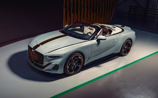 Noul Bentley Batur Convertible: decapotabilă cu motor W12 de 740 CP