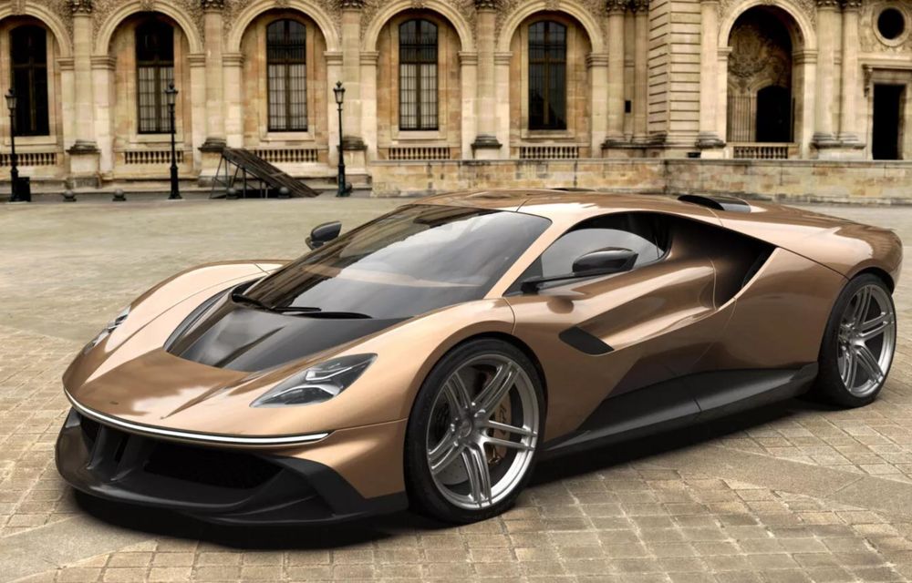 Britanicii prezintă un supercar cu motor V12 aspirat natural și cutie manuală - Poza 3