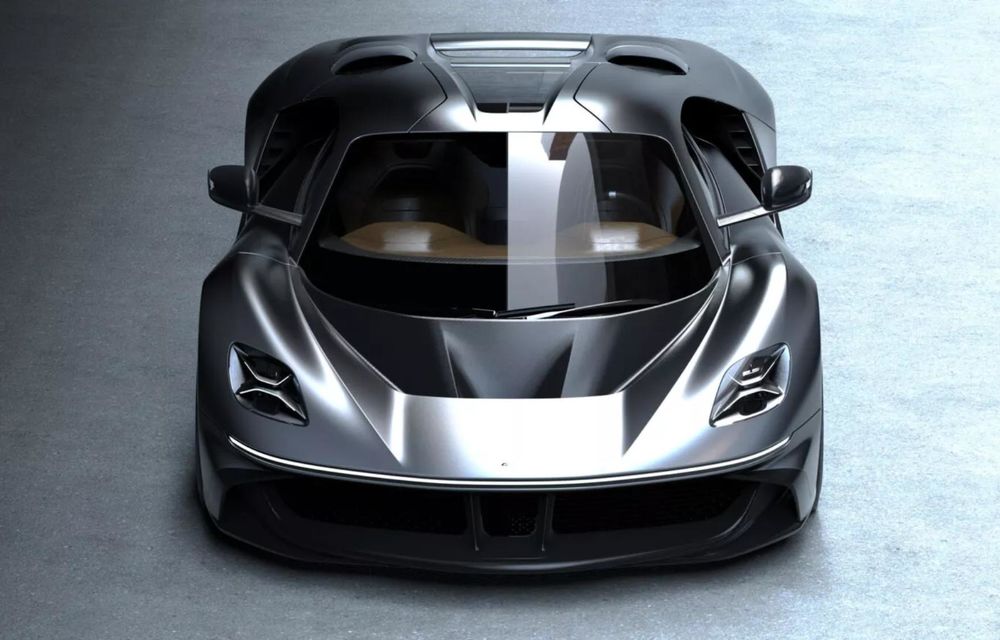 Britanicii prezintă un supercar cu motor V12 aspirat natural și cutie manuală - Poza 6