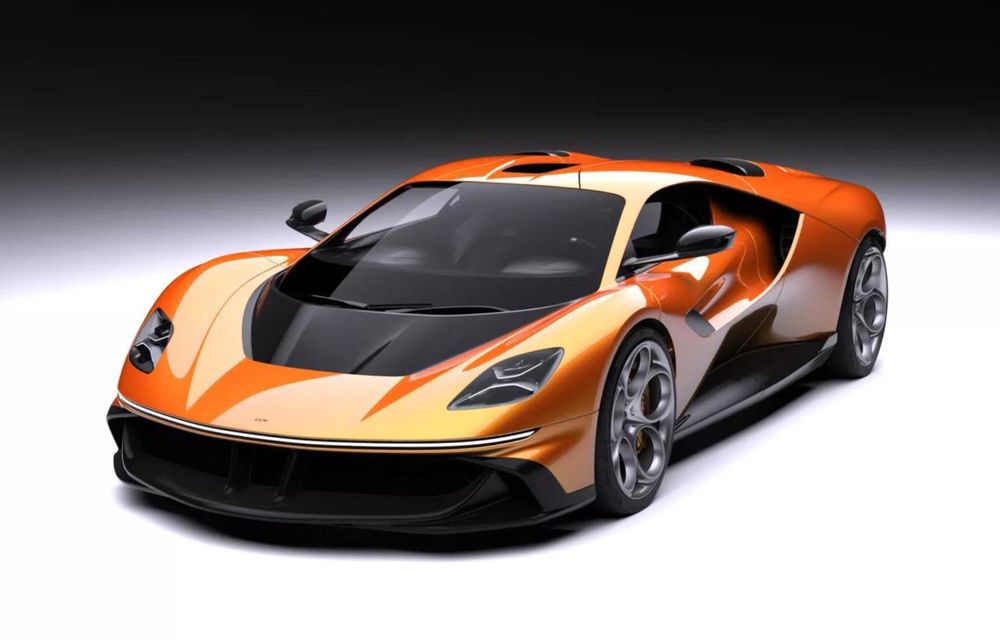 Britanicii prezintă un supercar cu motor V12 aspirat natural și cutie manuală - Poza 1