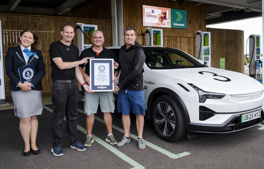Polestar 3, record de distanță pentru SUV-urile electrice: 935 kilometri cu o singură încărcare - Poza 2