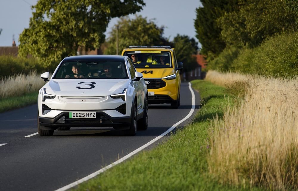 Polestar 3, record de distanță pentru SUV-urile electrice: 935 kilometri cu o singură încărcare - Poza 3