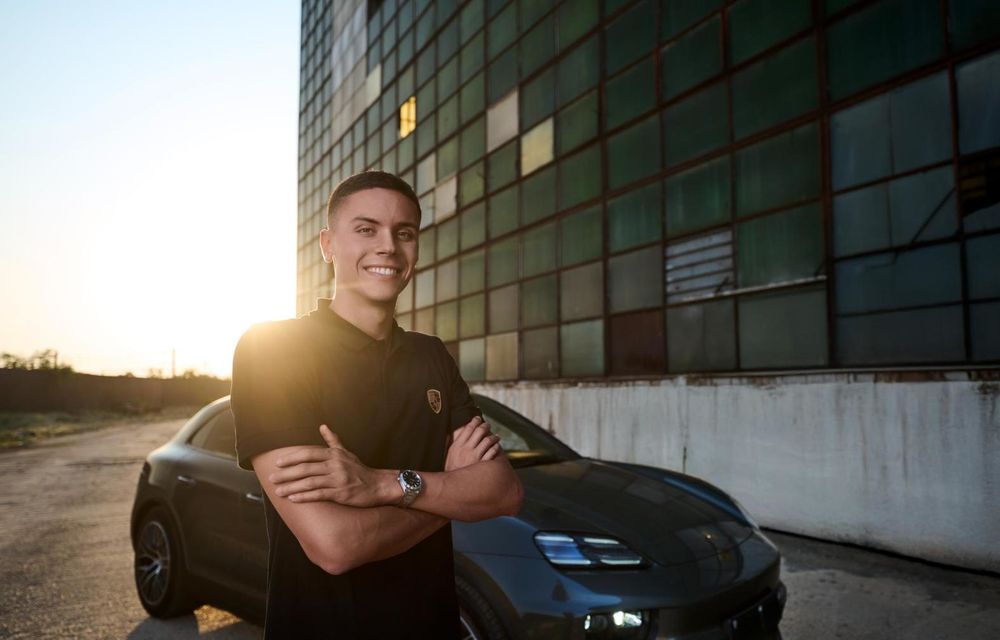 David Popovici, numit primul Friend of the Brand de către Porsche România - Poza 1