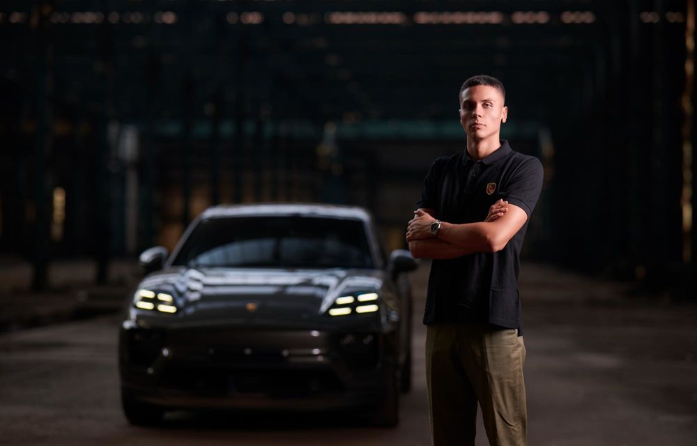 David Popovici, numit primul Friend of the Brand de către Porsche România - Poza 2