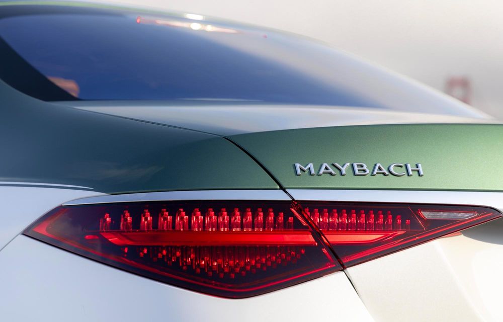 Vis californian: noul Mercedes-Maybach S680 Emerald Isle Edition, inspirat de coasta californiană - Poza 10