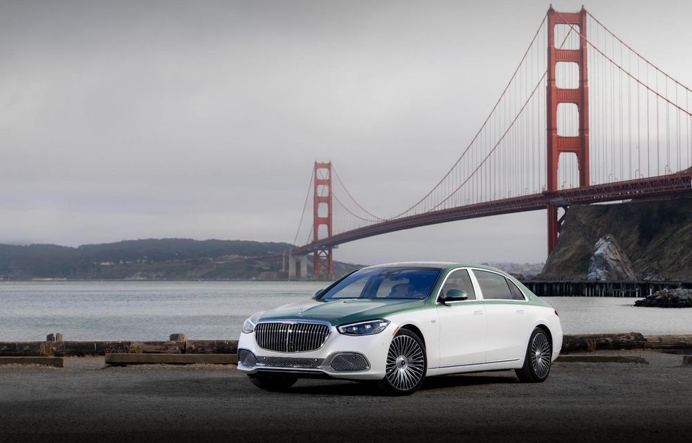 Vis californian: noul Mercedes-Maybach S680 Emerald Isle Edition, inspirat de coasta californiană - Poza 1