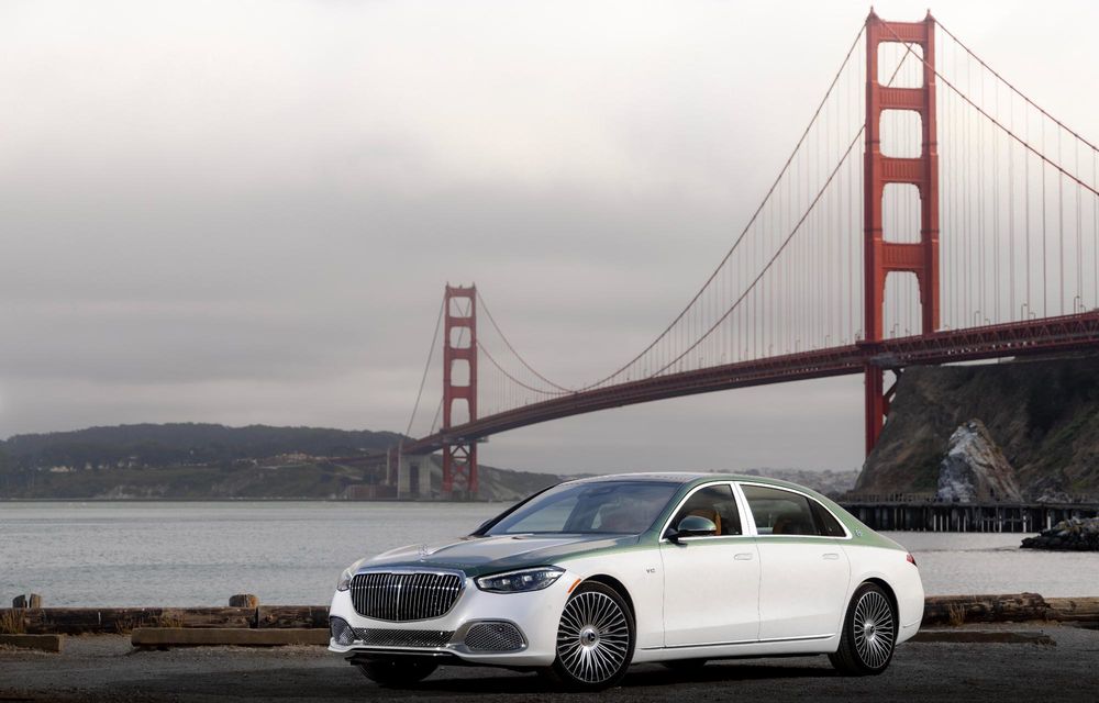 Vis californian: noul Mercedes-Maybach S680 Emerald Isle Edition, inspirat de coasta californiană - Poza 3