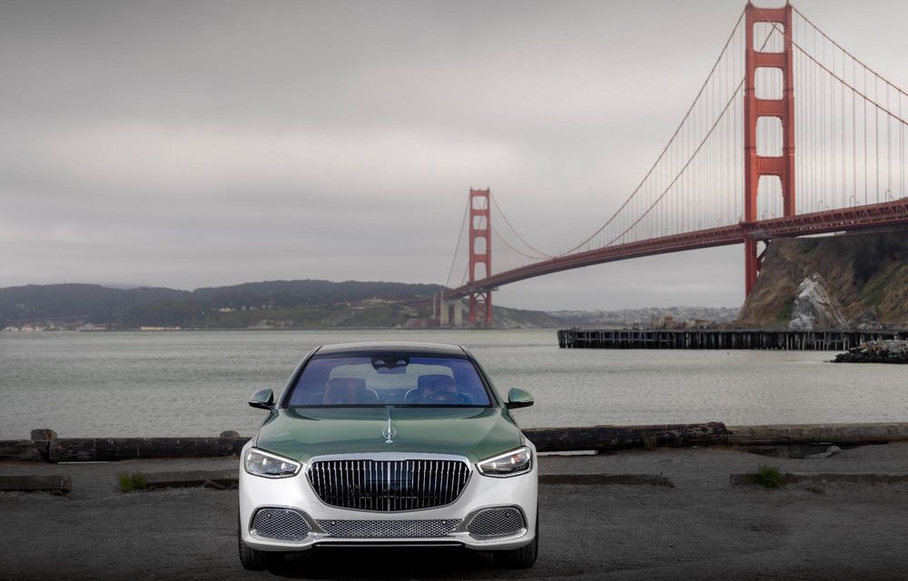 Vis californian: noul Mercedes-Maybach S680 Emerald Isle Edition, inspirat de coasta californiană - Poza 4