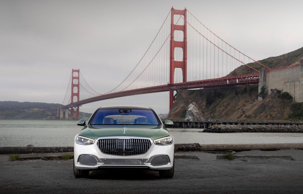 Vis californian: noul Mercedes-Maybach S680 Emerald Isle Edition, inspirat de coasta californiană - Poza 5