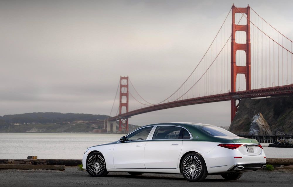 Vis californian: noul Mercedes-Maybach S680 Emerald Isle Edition, inspirat de coasta californiană - Poza 6