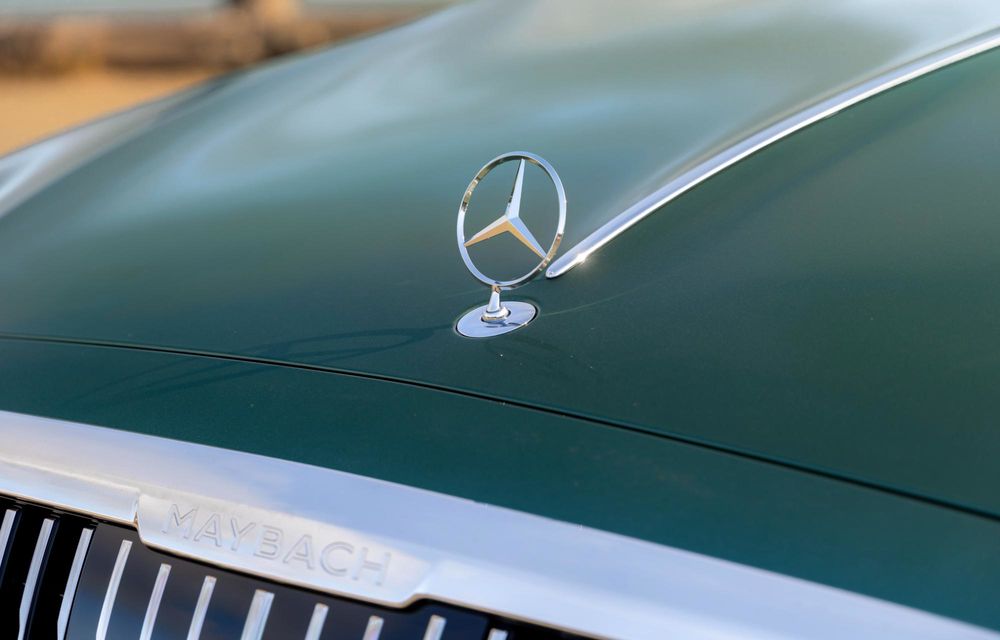 Vis californian: noul Mercedes-Maybach S680 Emerald Isle Edition, inspirat de coasta californiană - Poza 15