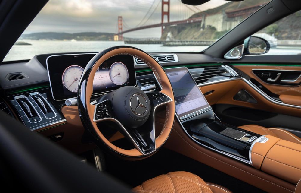 Vis californian: noul Mercedes-Maybach S680 Emerald Isle Edition, inspirat de coasta californiană - Poza 17