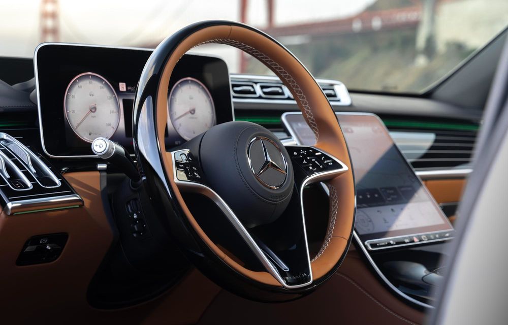 Vis californian: noul Mercedes-Maybach S680 Emerald Isle Edition, inspirat de coasta californiană - Poza 18