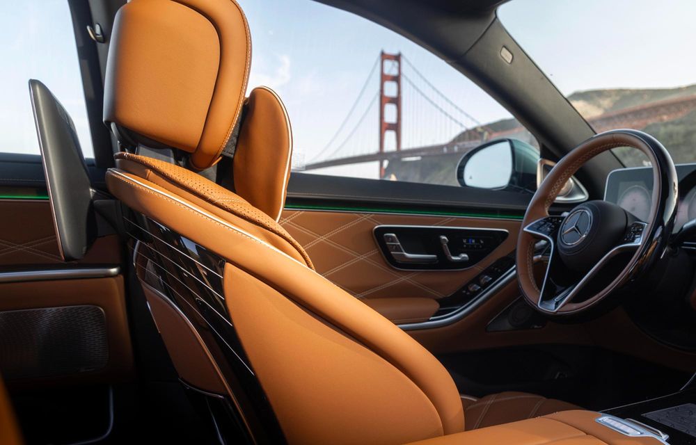 Vis californian: noul Mercedes-Maybach S680 Emerald Isle Edition, inspirat de coasta californiană - Poza 22