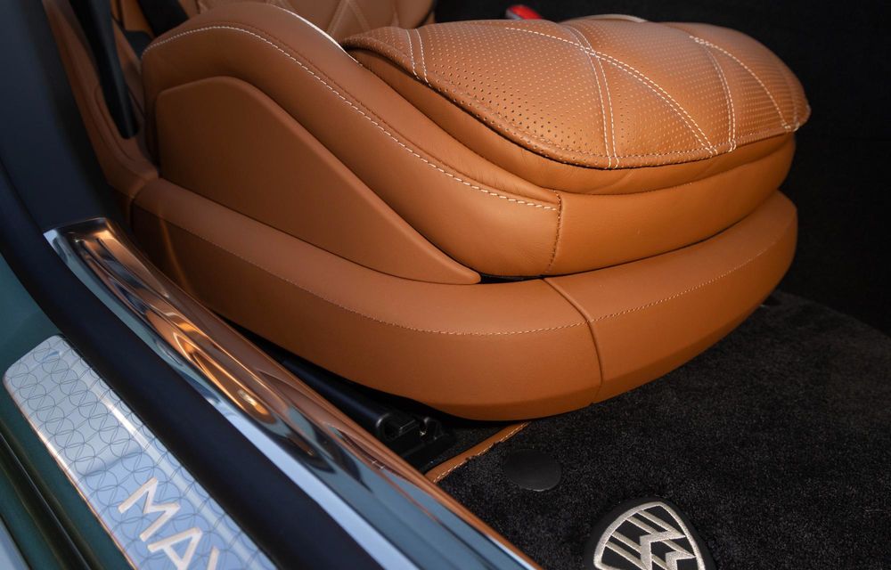 Vis californian: noul Mercedes-Maybach S680 Emerald Isle Edition, inspirat de coasta californiană - Poza 26