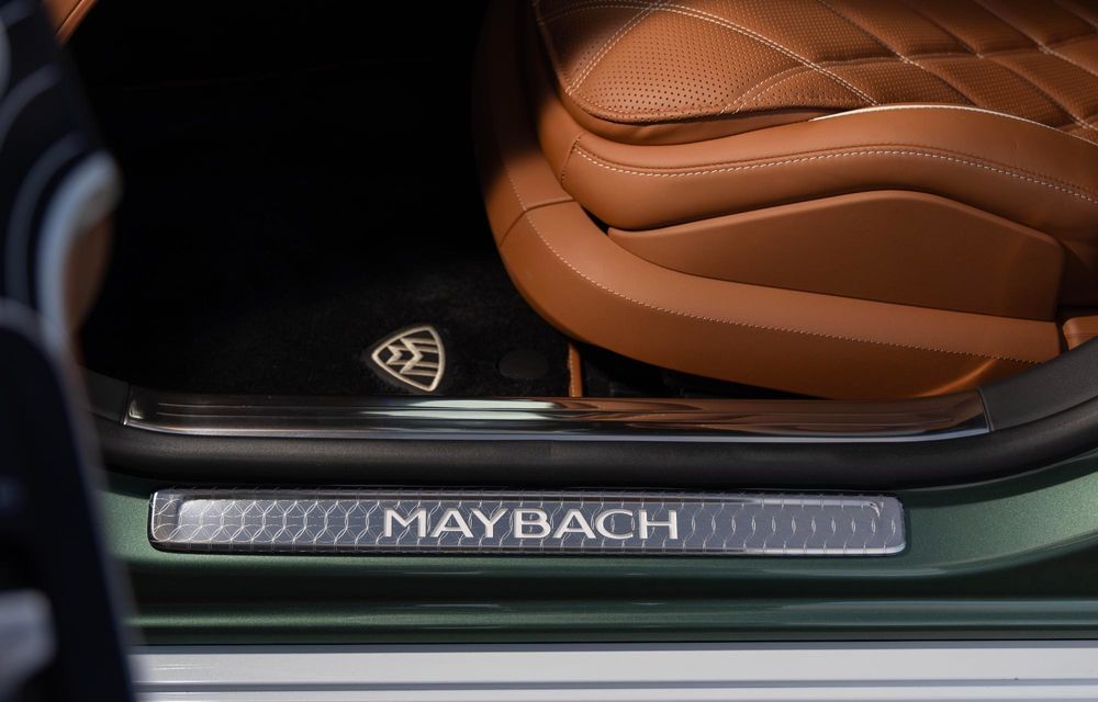 Vis californian: noul Mercedes-Maybach S680 Emerald Isle Edition, inspirat de coasta californiană - Poza 27