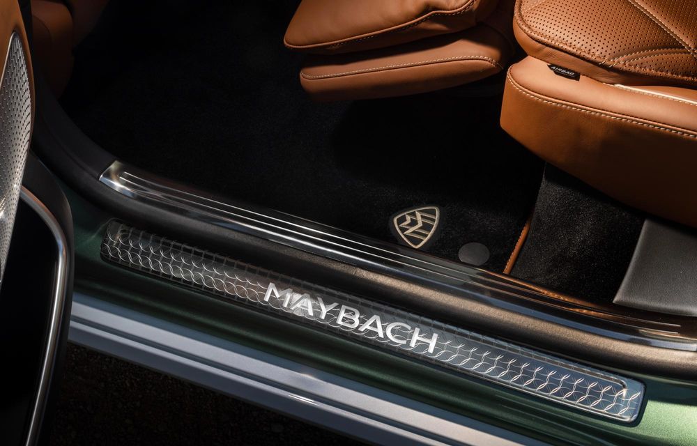 Vis californian: noul Mercedes-Maybach S680 Emerald Isle Edition, inspirat de coasta californiană - Poza 28
