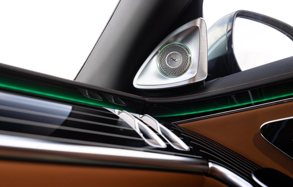 Vis californian: noul Mercedes-Maybach S680 Emerald Isle Edition, inspirat de coasta californiană - Poza 31
