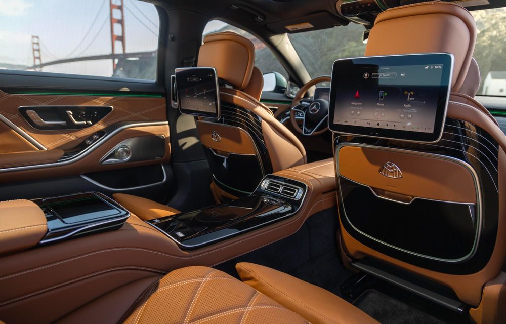 Vis californian: noul Mercedes-Maybach S680 Emerald Isle Edition, inspirat de coasta californiană - Poza 37