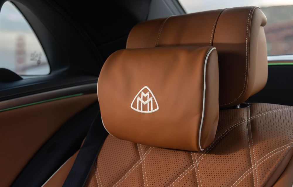 Vis californian: noul Mercedes-Maybach S680 Emerald Isle Edition, inspirat de coasta californiană - Poza 38
