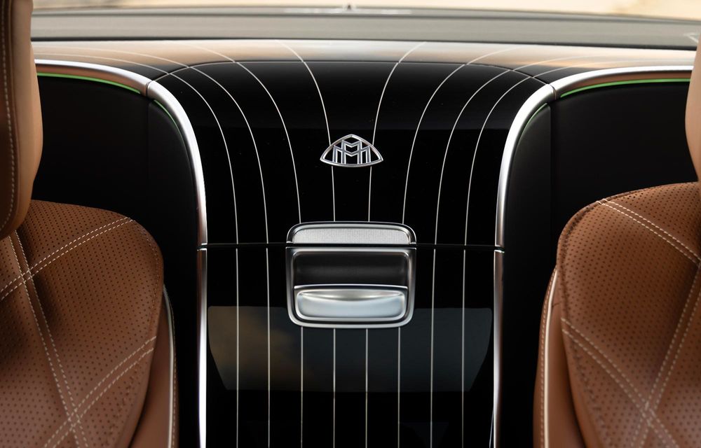 Vis californian: noul Mercedes-Maybach S680 Emerald Isle Edition, inspirat de coasta californiană - Poza 39