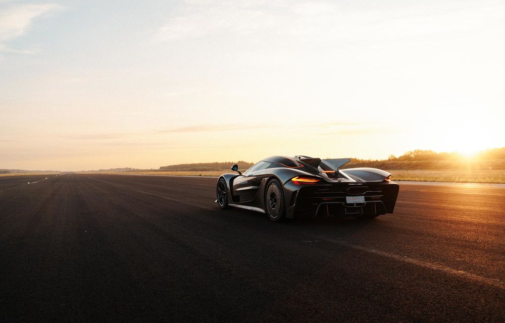 Koenigsegg Jesko recucerește un record mondial deținut de Rimac Nevera R - Poza 5