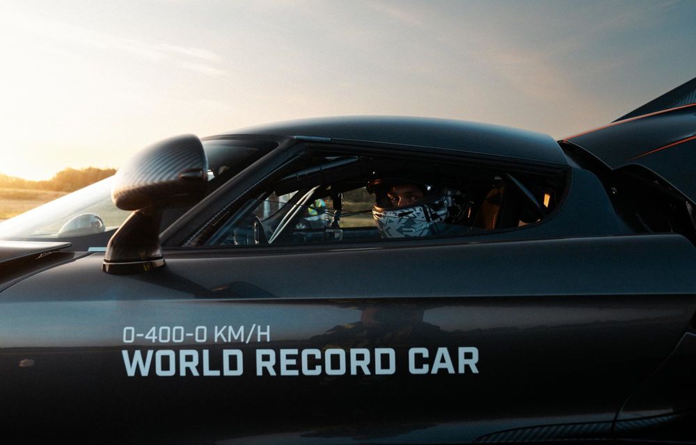 Koenigsegg Jesko recucerește un record mondial deținut de Rimac Nevera R - Poza 6
