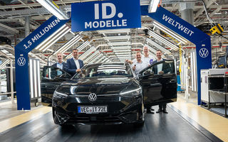 Volkswagen a livrat 1.5 milioane de unități din familia electrică ID