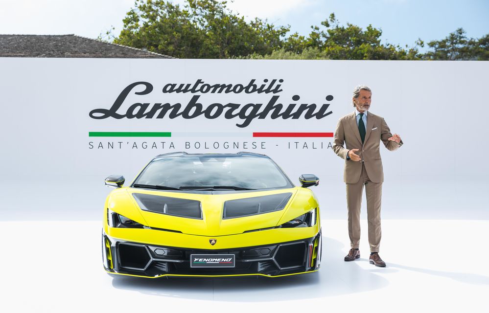 Lamborghini prezintă noul Fenomeno: hibrid cu 1.080 CP și producție limitată - Poza 3